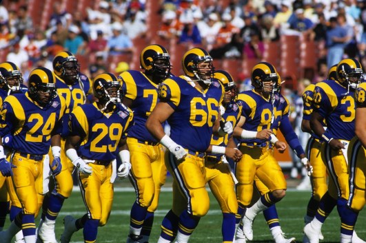 Image result for old la rams
