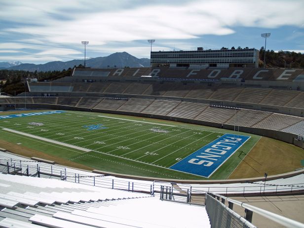Air Force Falcon Stadium Views