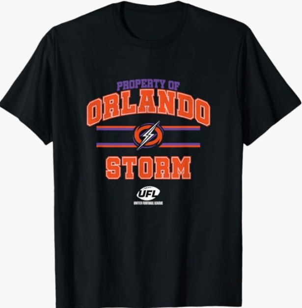 Orlando Storm UFL Shop Merch Shirt