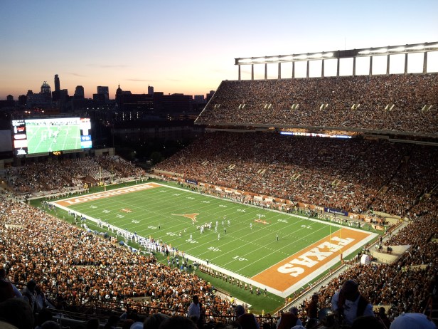 Darrell K Royal Stadium Texas Best CFB Stadiums