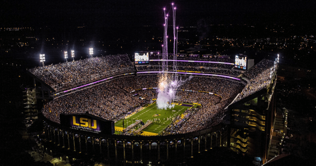 best college football stadiums, best stadiums in cfb tiger stadium lsu