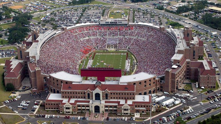 best college football stadiums, best stadiums in cfb doak campbell fsu florida state