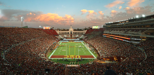 LA Memorial Coliseum USC Best Stadiums in College Football