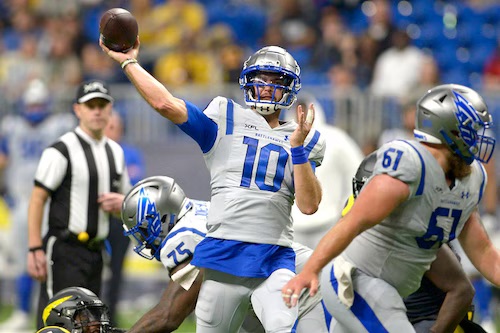 UFL Salary Cap, Picture of AJ McCarron