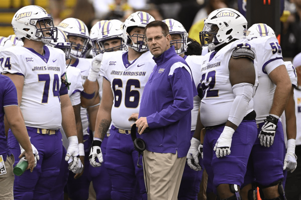 curt cignetti at jmu football head coach