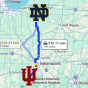 How Far Does Every College Football Playoff Team Need to&nbsp;Travel?
