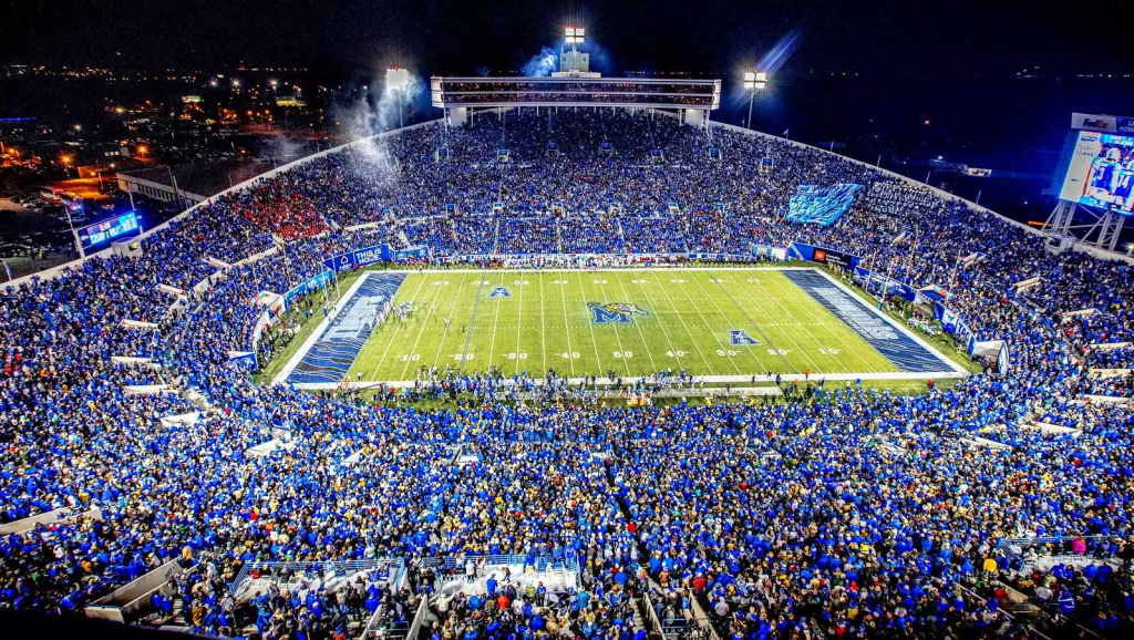 Memphis Simmons Bank Liberty Bowl Underrated CFB Stadium 