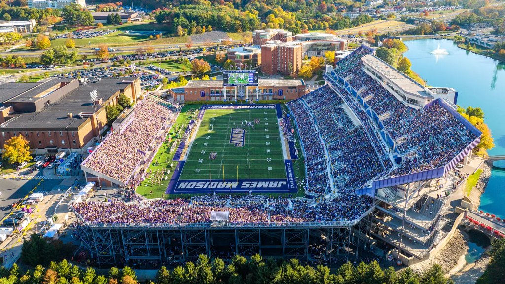 JMU Bridgeforth Underrated CFB Stadium 