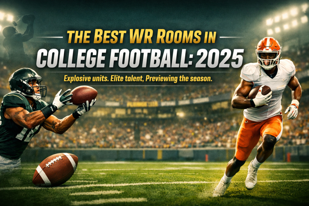 The Best WR Rooms in College Football 2025
