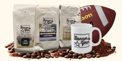 Banner Year Coffee NIL Supporting Coffee