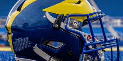 Delaware Football Helmet like Michigan