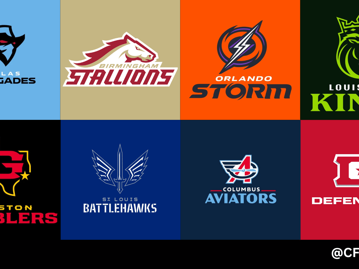 Ranking the new United Football League&nbsp;Logos