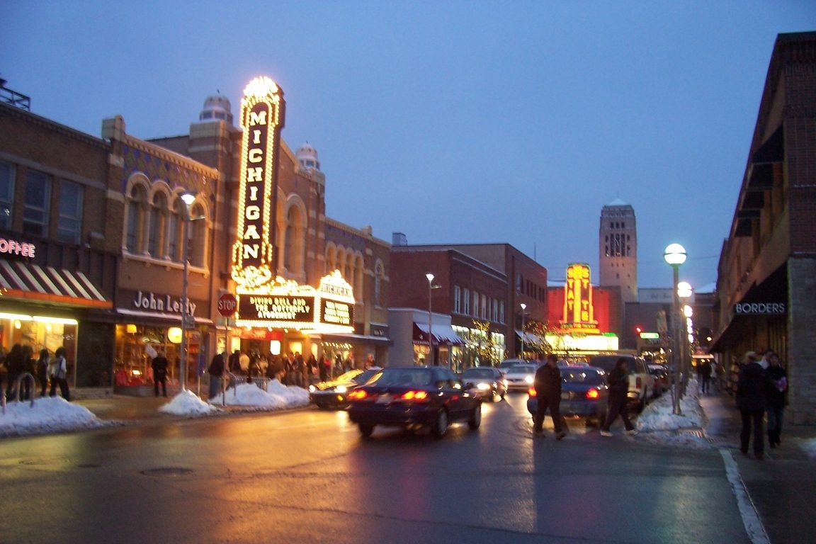 Ann Arbor Michigan Best College Town