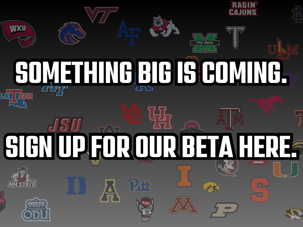 Get Beta Access to our New College Football&nbsp;App
